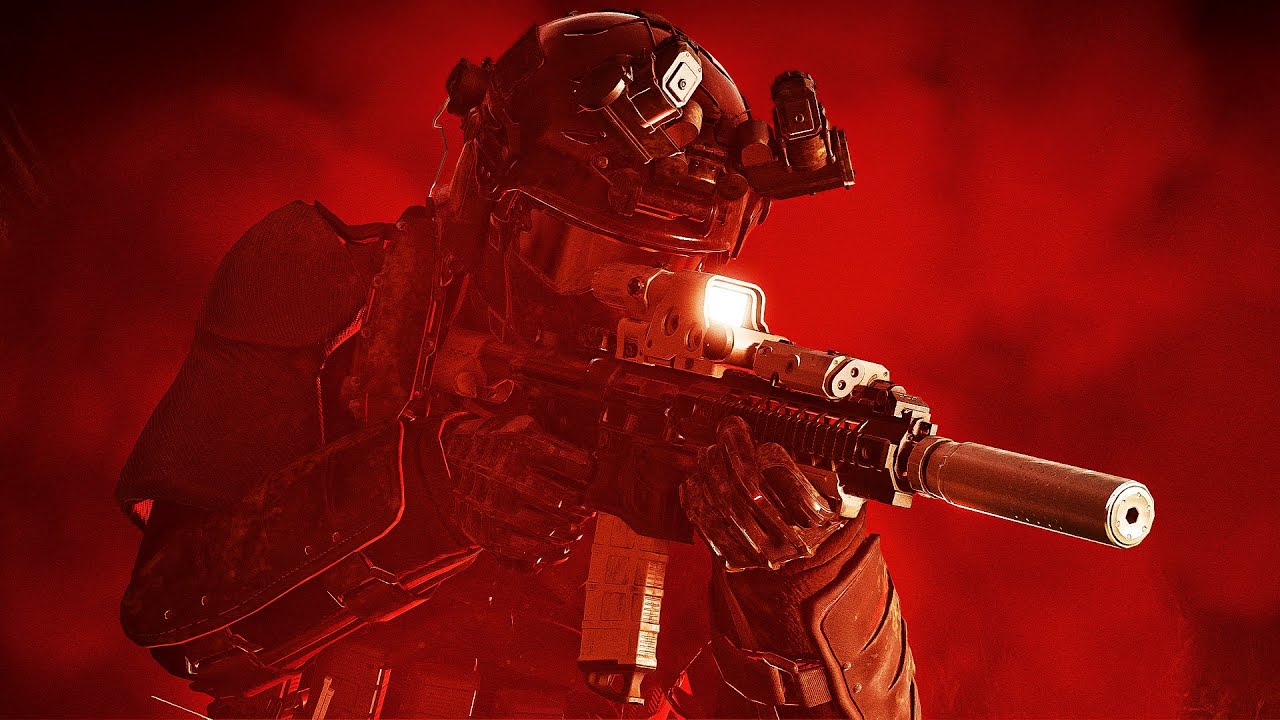 Ghost Recon Squad Is Infiltrating Raid Island At Night