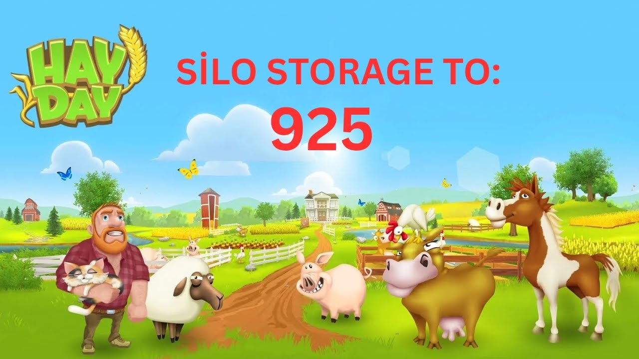 Hay Day - Increasing Silo Storage to 925 | Storage Upgrade Tips!🌾