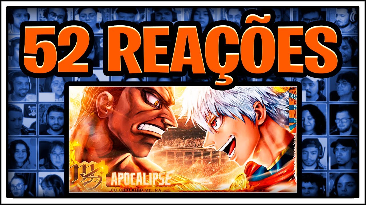MULTREACT - Cú Chulainn x Rá (Shuumatsu no Valkyrie - Gods' Apocalypse) - Apocalipse | M4rkim