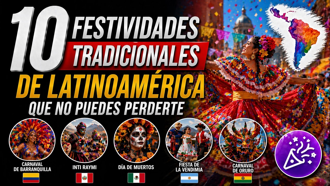 10 традиционных праздников в Латинской Америке, которые вы не должны пропустить 🎉