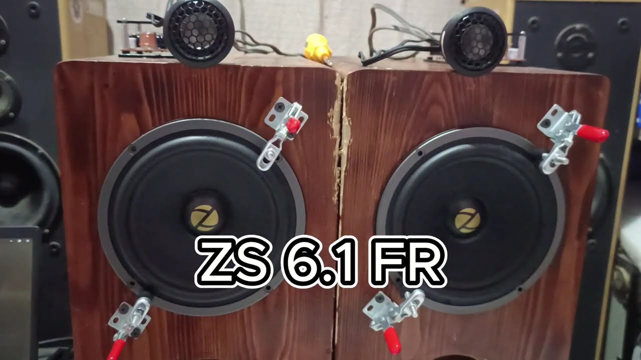 tes suara speaker 2 way Zevox ZS 6 1 FR HCCP [ FLAC audio format ]