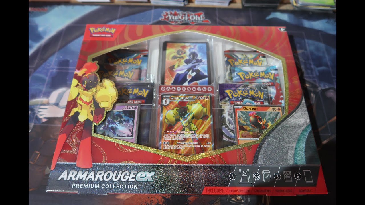 Распаковка набора Pokemon Pack Armarouge EX Box