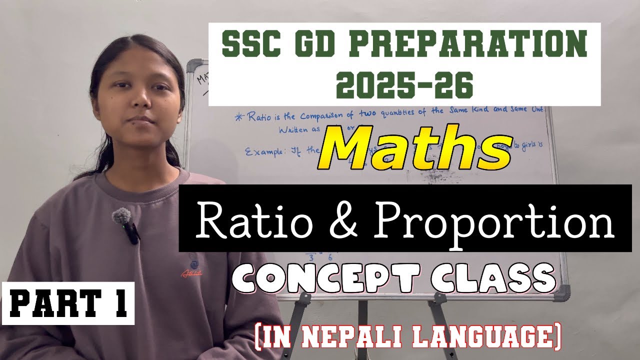 BASICS to ADVANCE | Ratio and Proportion | Part 1 |