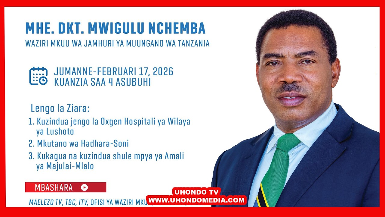 LIVE: ZIARA YA WAZIRI MKUU MKOANI TANGA | LUSHOTO