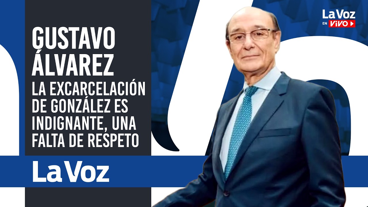 GUSTAVO ÁLVAREZ: La EXCARCELACIÓN de OSCAR GONZÁLEZ es INDIGNANTE, una FALTA DE RESPETO