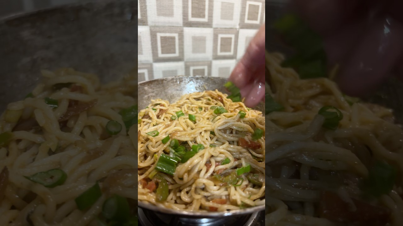 Tasty Veg Hakka Noodles 🍝😋