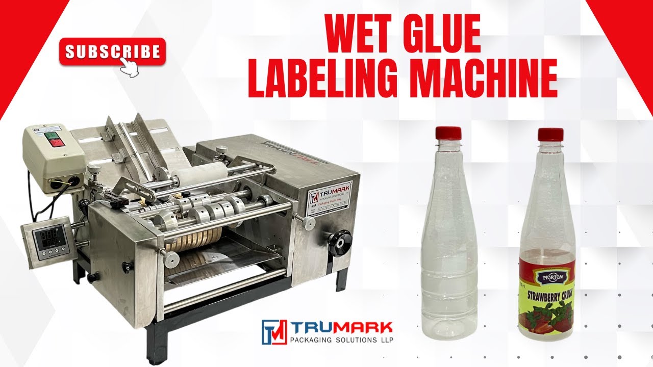 WET GLUE LABELING MACHINE
