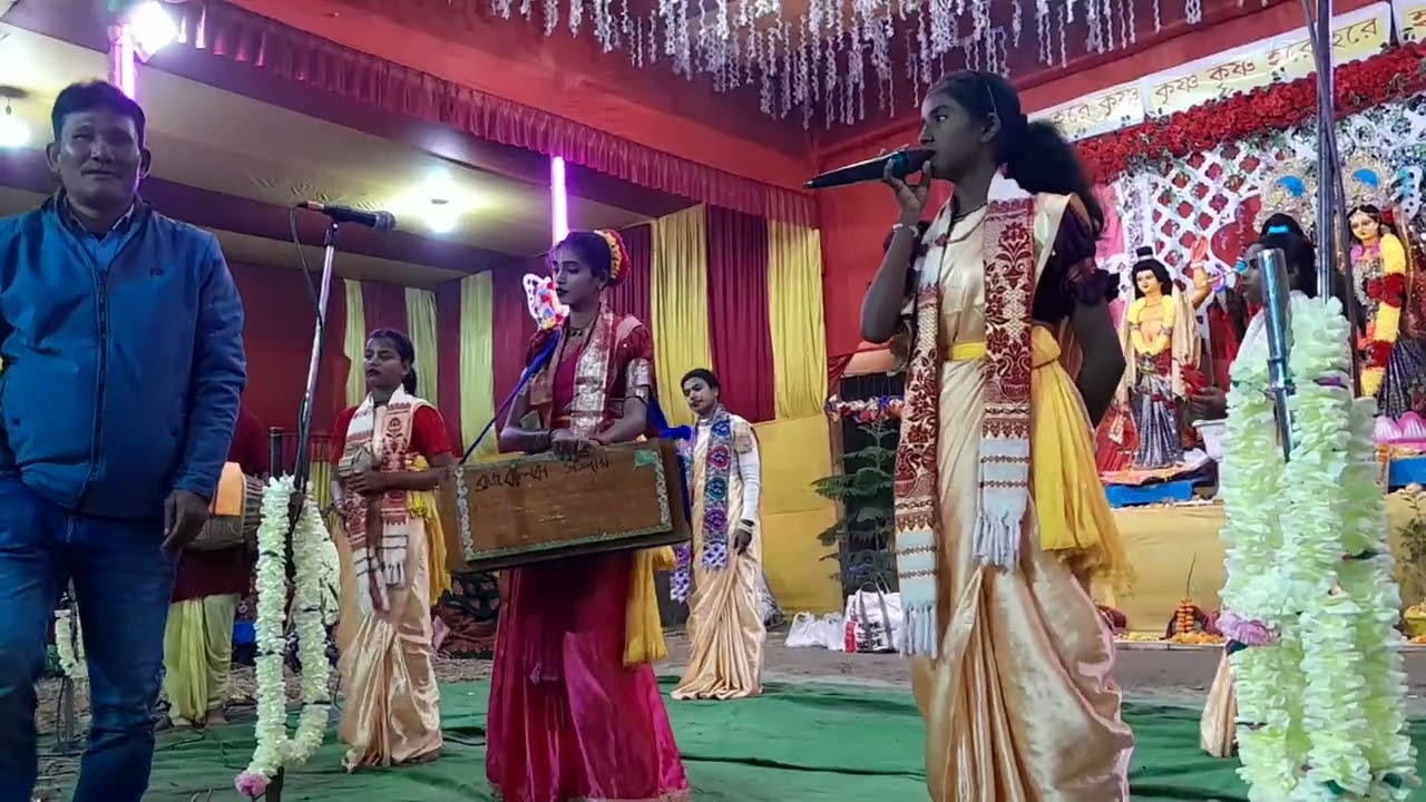 ভাবইয়া গানের শুরে হরিনাম সংকীর্তন! হরে কৃষ্ণ হরে কৃষ্ণ 