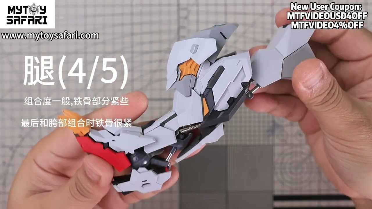 Review Video for Wolf Technology Wolf Model Metal Frame Model Kit#modelkit #gundam #manga #anime