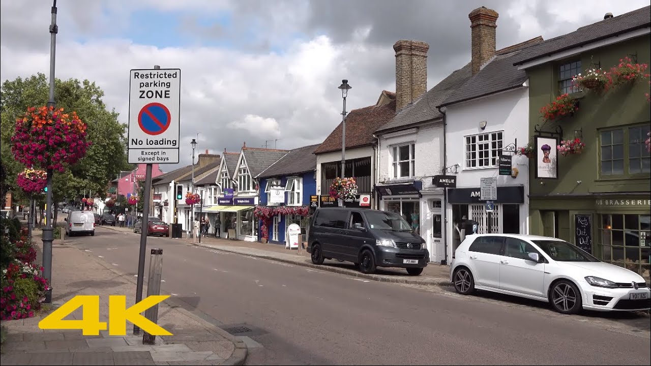 Berkhamsted Walk: Town Centre【4K】