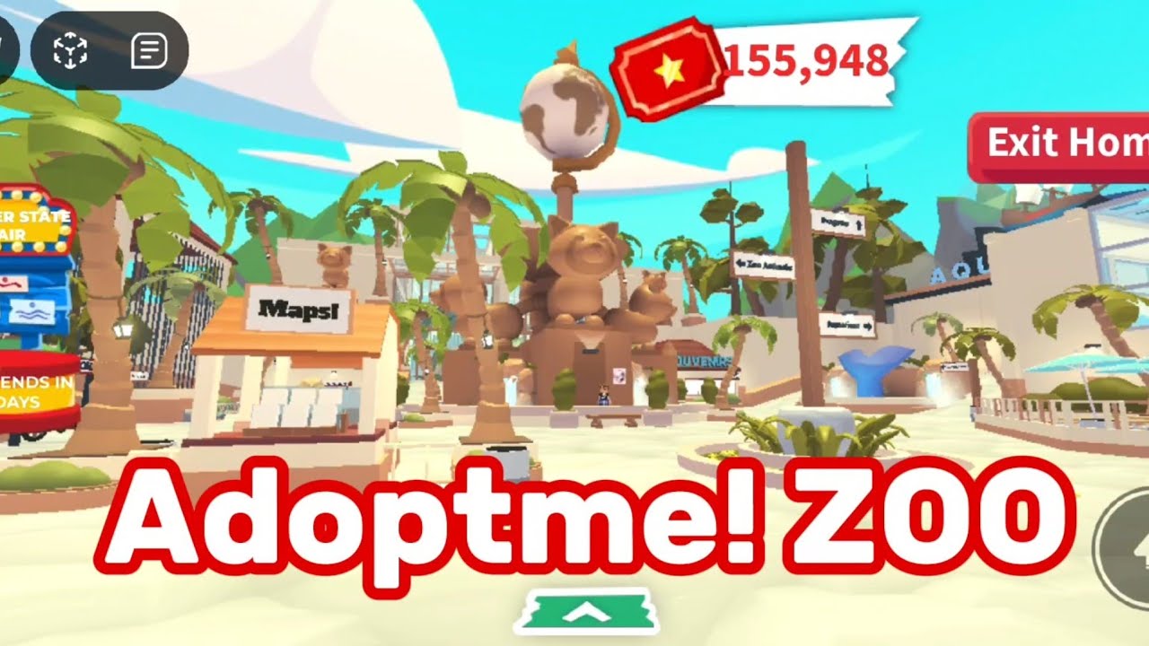 *NEW* ADOPT ME ZOO! 🐘