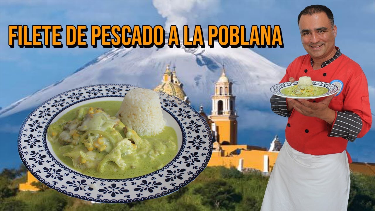 Como hacer un RICO FILETE de PESCADO a la POBLANA/CCGS Escuela