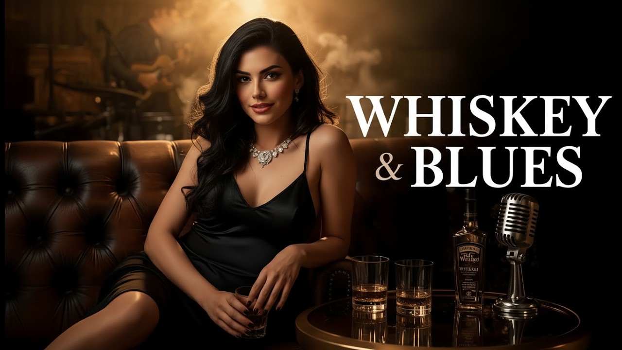 Whiskey Blues Dreams 🎸 Slow Relaxing Guitar for Sleepless Nights, Midnight Calm & Deep Reflection