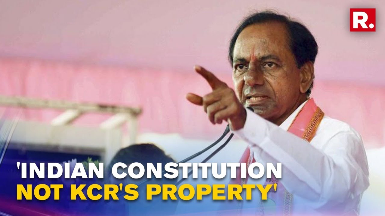 Telengana BSP Chief Slams K Chandrasekhar Rao For 'New Constitution Of India' Remark