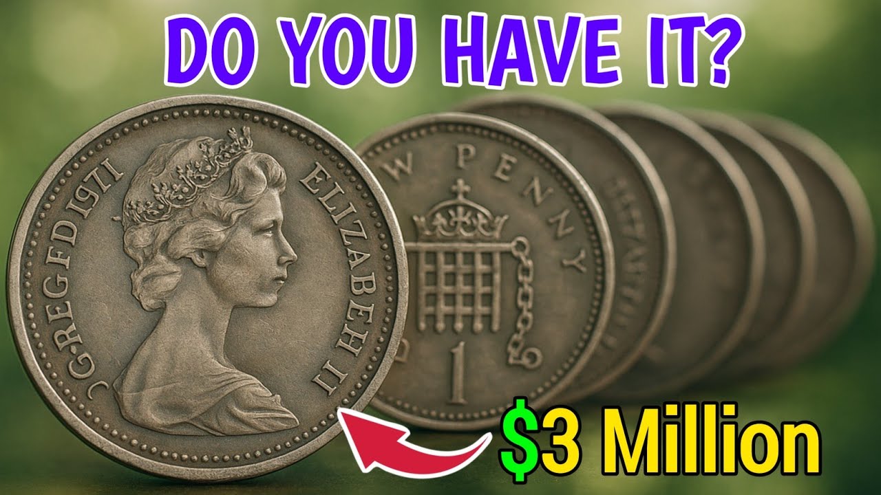 This 1971 One New Penny Coin Is Worth $3 MILLION!? 💰 | Rare Coin You Must See! Check Your Old Place