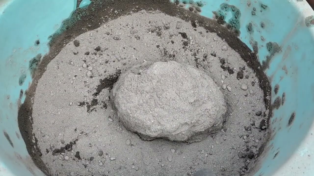 Satisfying Relaxing Asmr|| Soft sand cement crumbling in water 💦