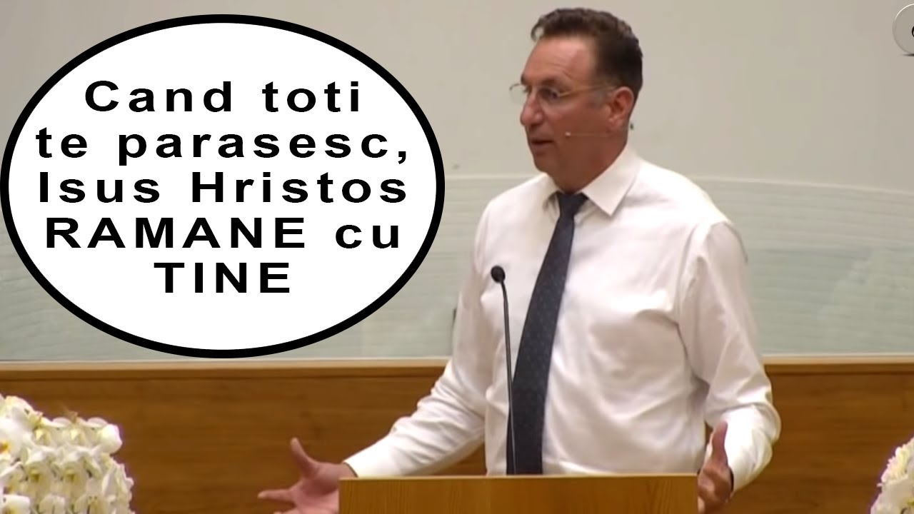 Gabi Zagrean - Cand toti te parasesc, Isus Hristos RAMANE cu TINE | Matei 11:25