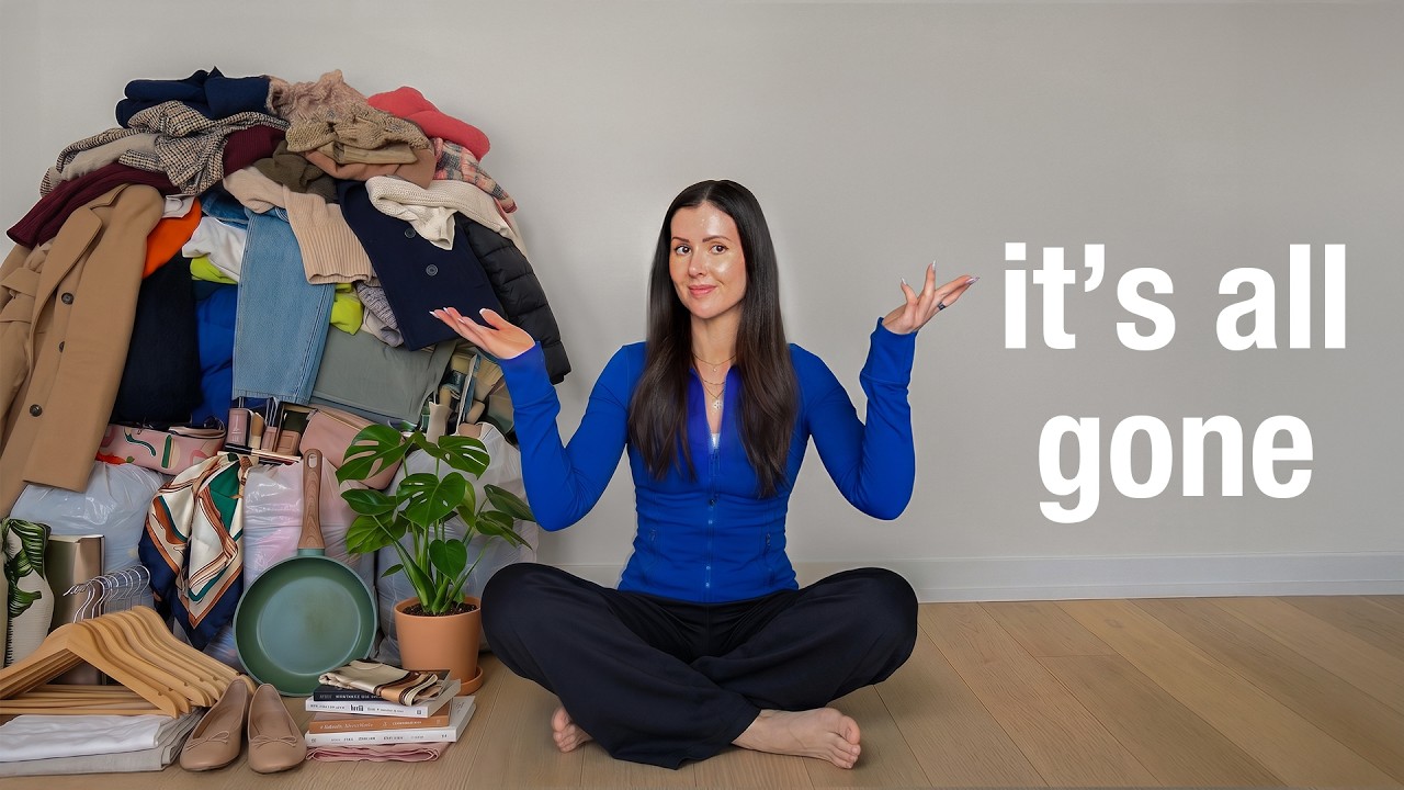 How I Decluttered My ENTIRE Life in 3 Hours