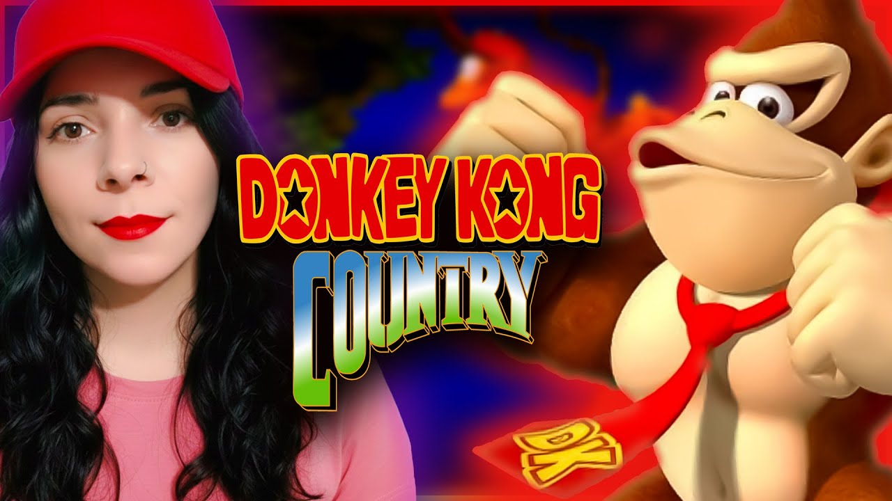 DONKEY KONG COUNTRY (SNES) – COMO ESSE GRÁFICO ERA POSSÍVEL EM 1994? AO VIVO