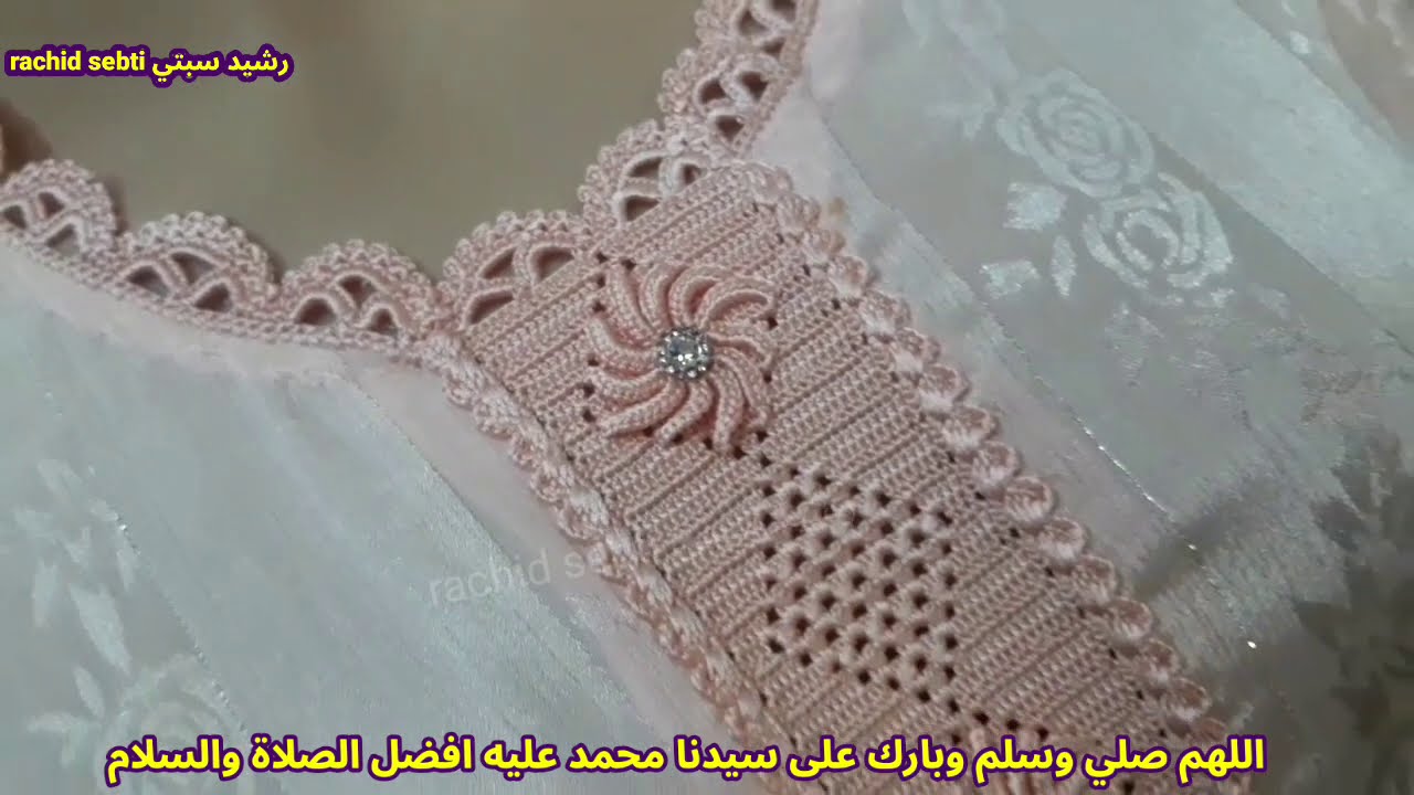 جديد القفطان المغربي بالكروشي caftan krochi