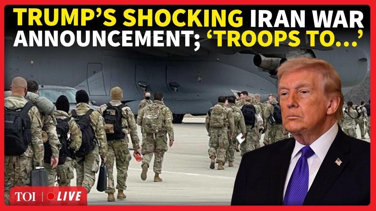Trump Briefing: &lsquo;US Troops Will Invade&hellip;&rsquo;: American President&rsquo;s Shocking Iran War Announcement |Watch