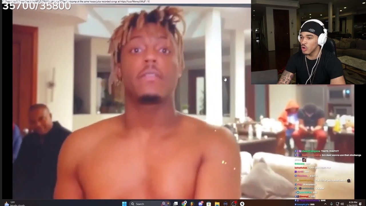 PlaqueBoyMax Found Out He's In The SAME HOUSE Juice Wrld Owned!