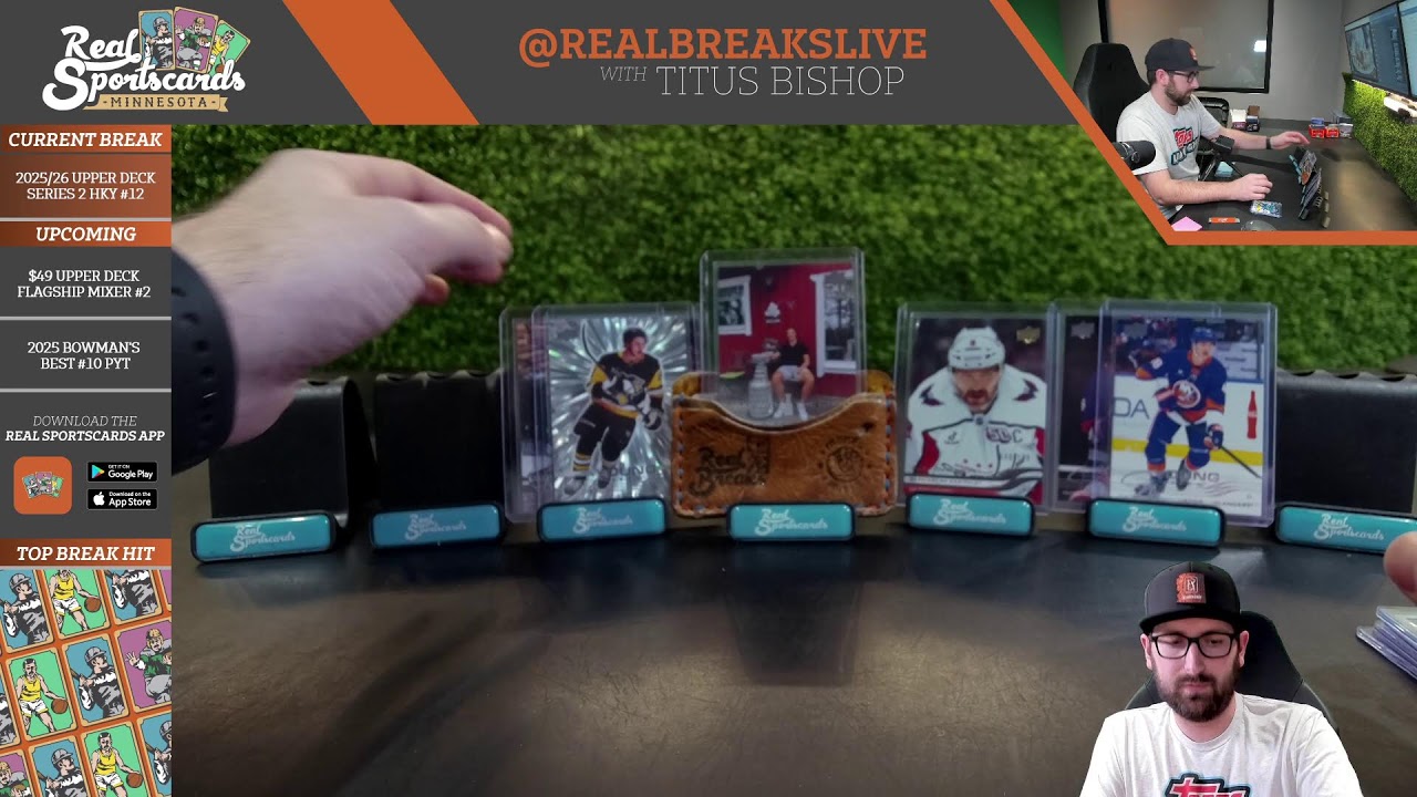 2025/26 UD Series 2 Hockey #12 Half Case Pick Your Team (3/11/26)