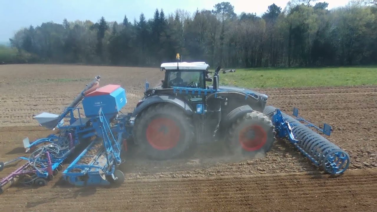 SEMIS DE PETIT POIS PAR L' ETA EVIN !!! 1042 avec un solitaire 9