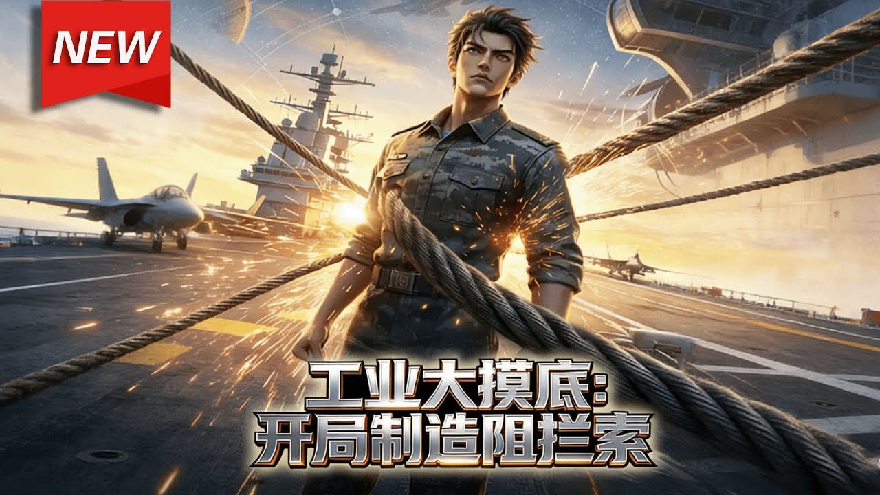 MULTISUB📢新番上线《工业大摸底：开局制造阻拦索》第1~53集丨陆慎为接手濒临破产的巨龙钢铁厂，意外激活大国重工系统，以航母阻拦索技术破局，，带领工厂逆势崛起！#破晓动漫社