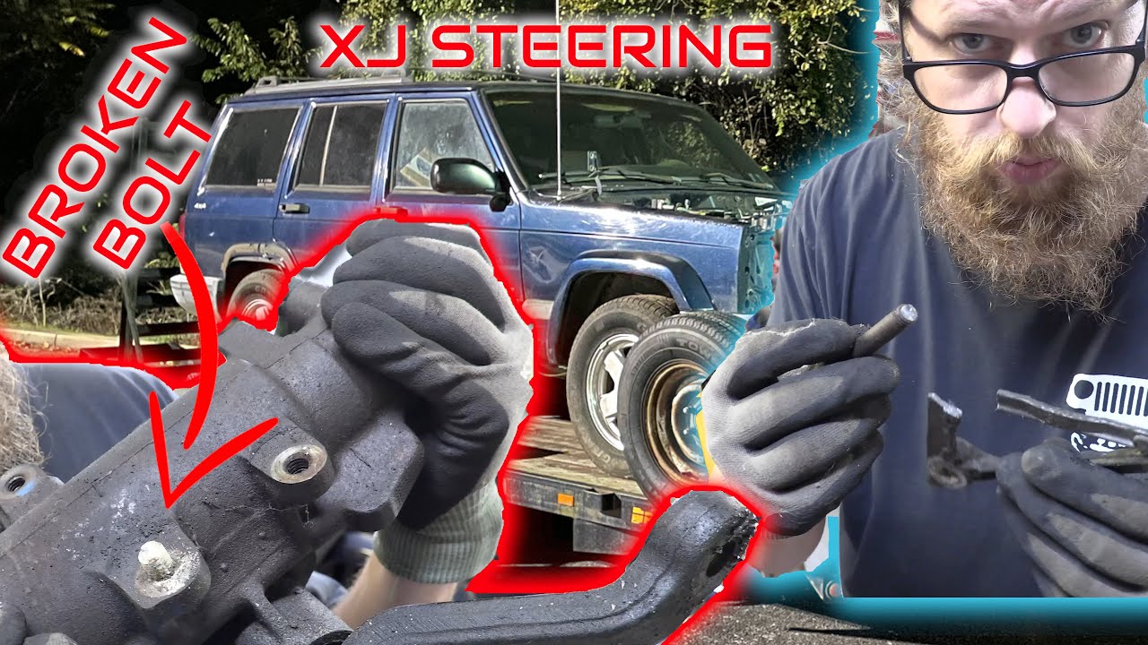 DIY: Jeep Cherokee Steering Box replacement :: EP30 :: Betsy Ross XJ :: #jeepxj #howto #jeepcherokee