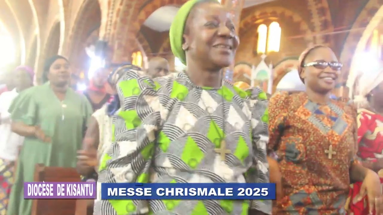 #Diocèse de Kisantu Messe Chrismale 2025