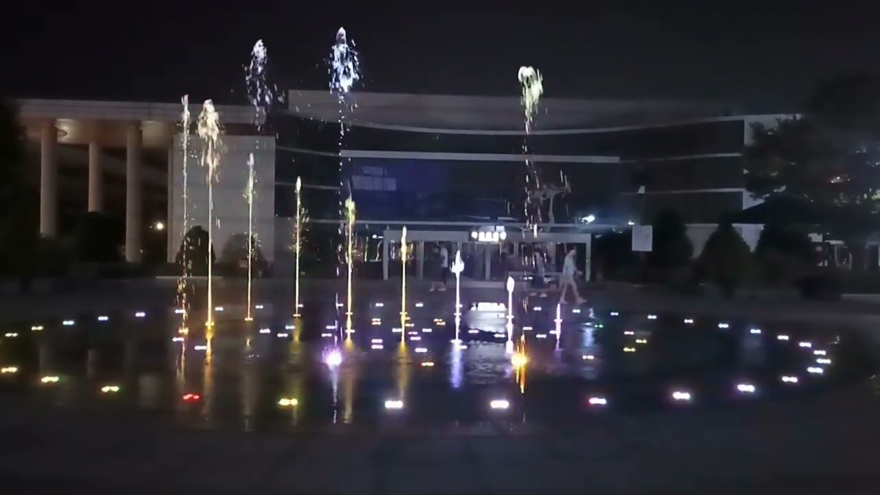 안산예술의전당분수