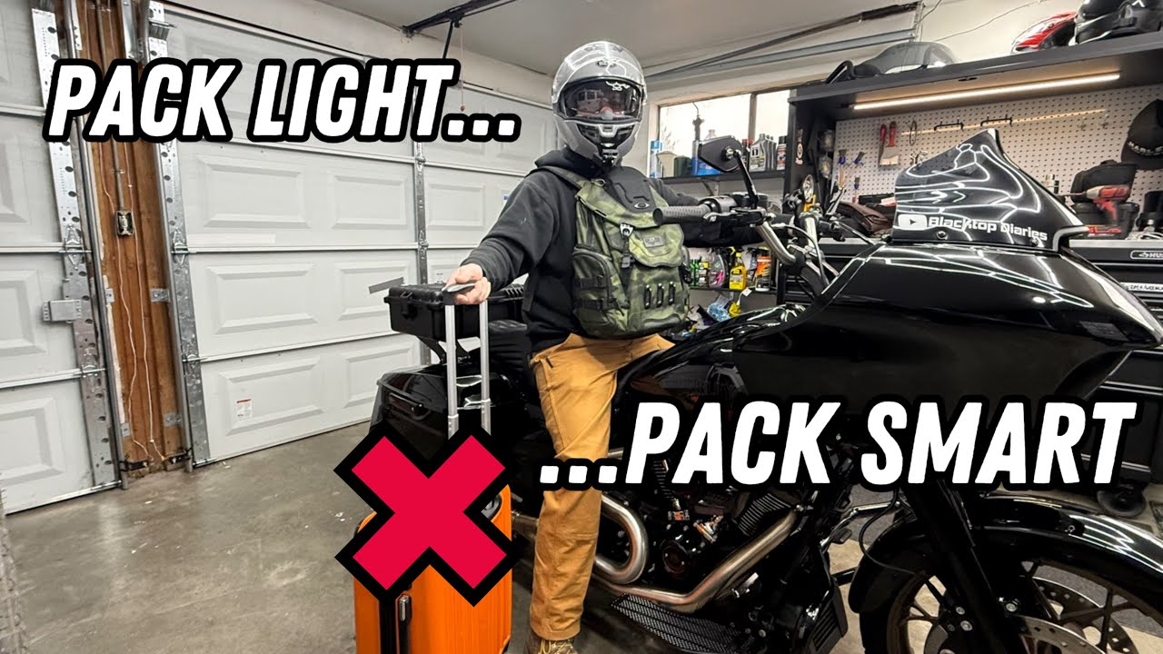 Motorcycle Trip Packing | Smarter Not Alotter! 