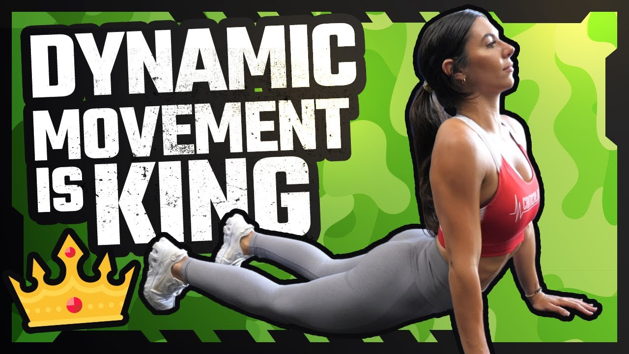 How to Properly Stretch (MOVE) Before Lifting Weights 👉 4 Dynamic Warm Up Exercises