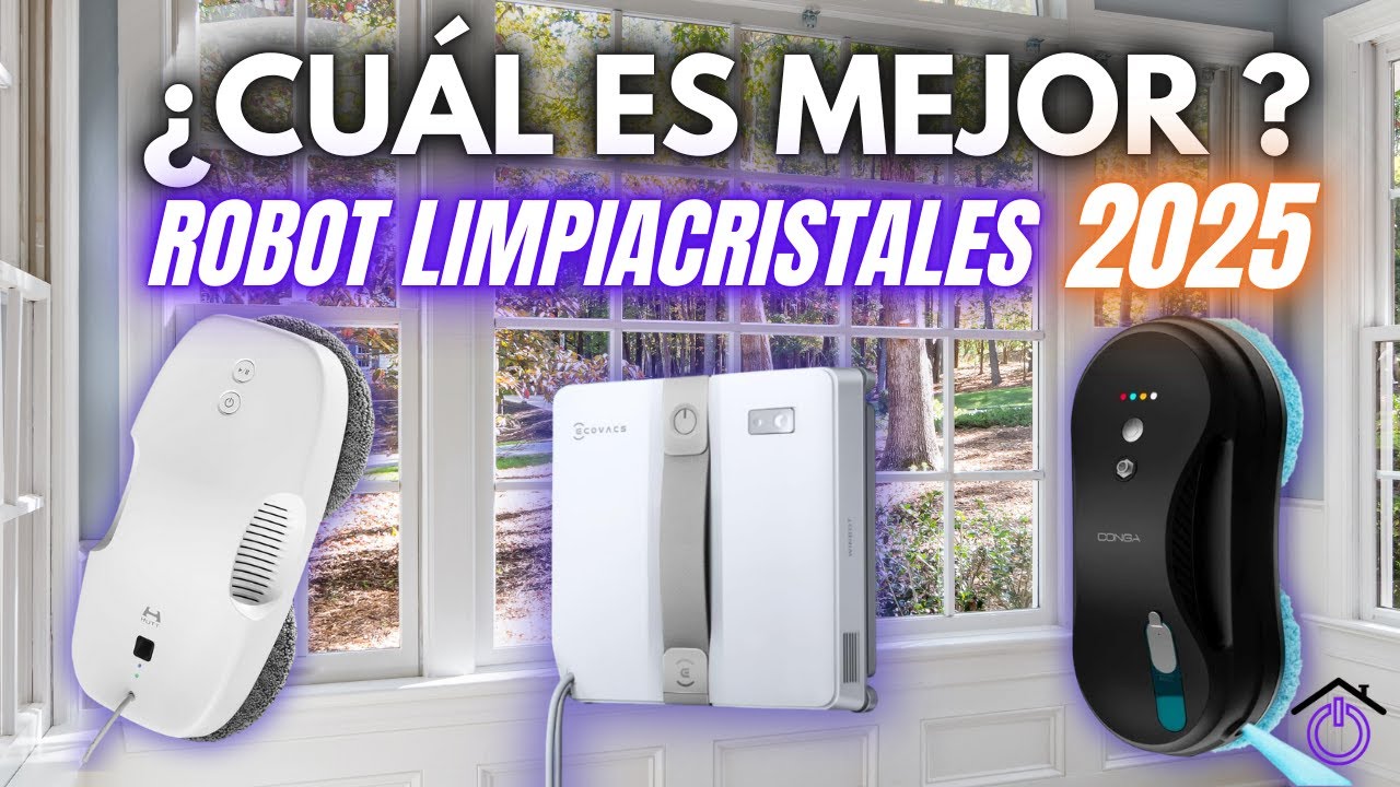 🪟🧽MEJORES ROBOTS LIMPIACRISTALES | Comparativa top 5 2025