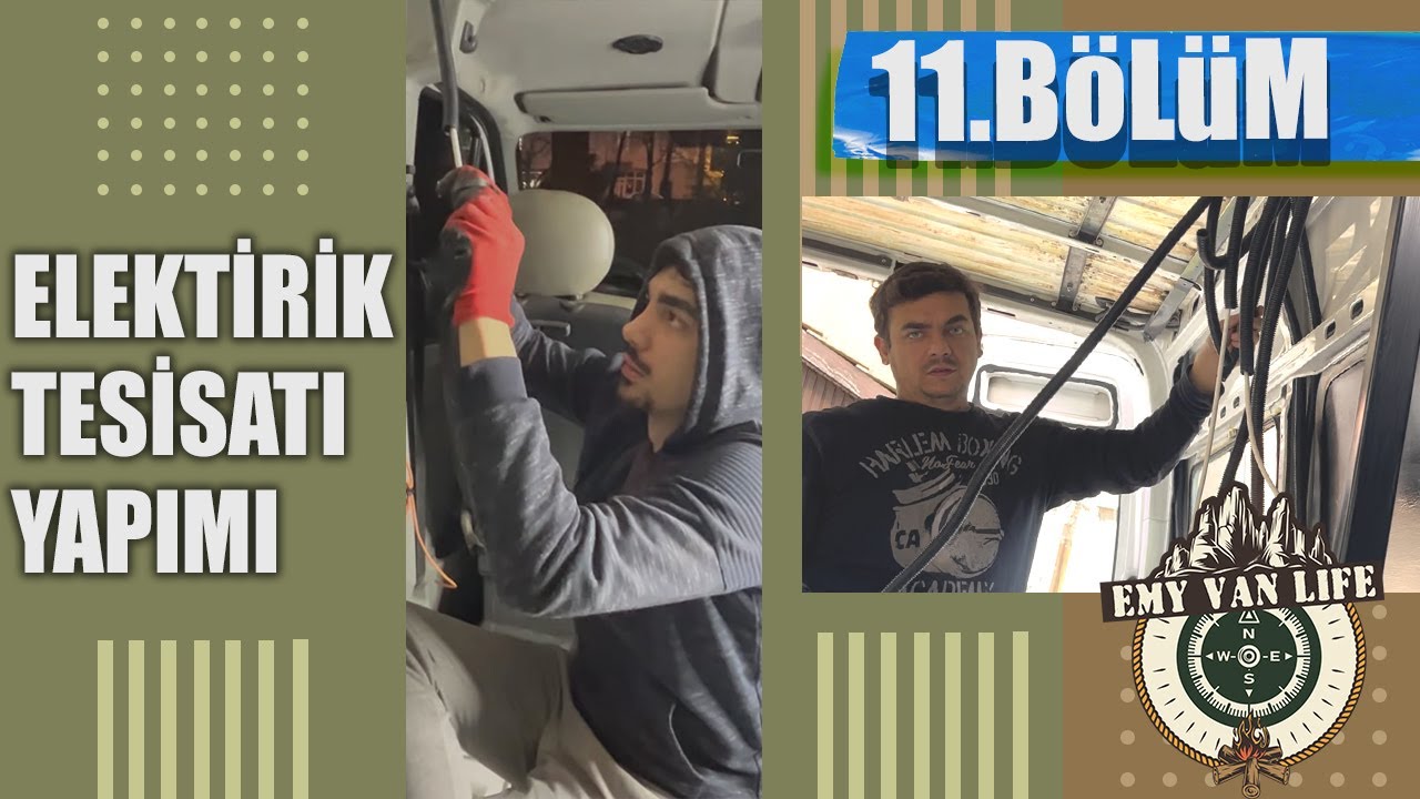Karavan elektrik tesisatı nasıl yapılır? / #karavanyapımı