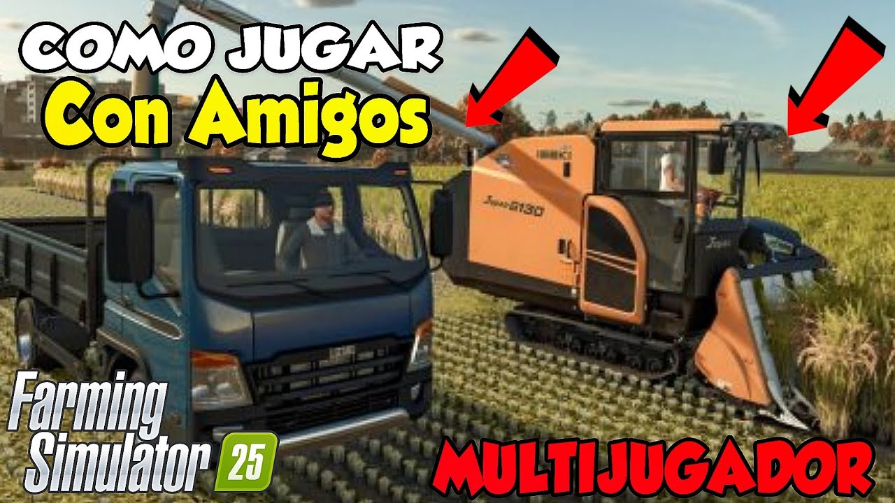 FS25🔥SI PUEDES  JUGAR  EN MULTIJUGADOR EL FARMING SIMULATOR 25 | CON AMIGOS 😳