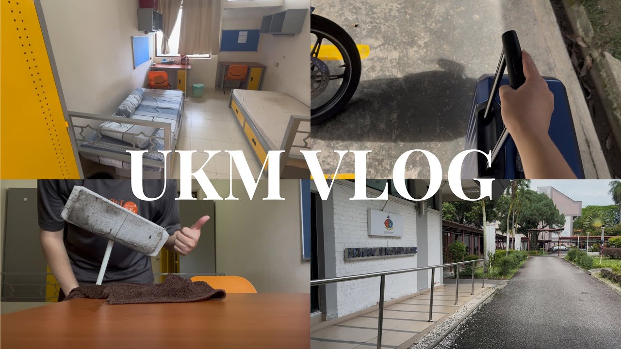 UKM KTSN - moving into uni vlog