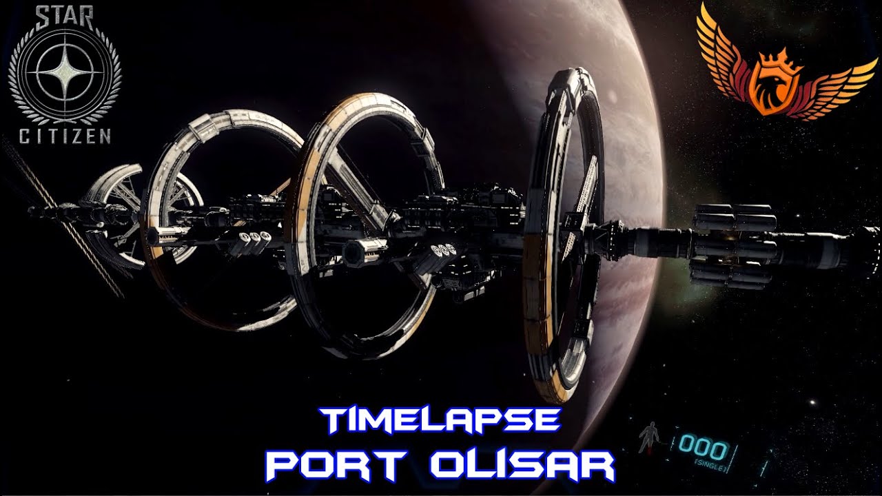 Star Citizen - TimeLapse, Port Olisar