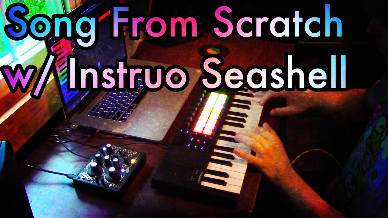 Making A Song From Scratch w/ the @instruo Seashell 🐚 🎶