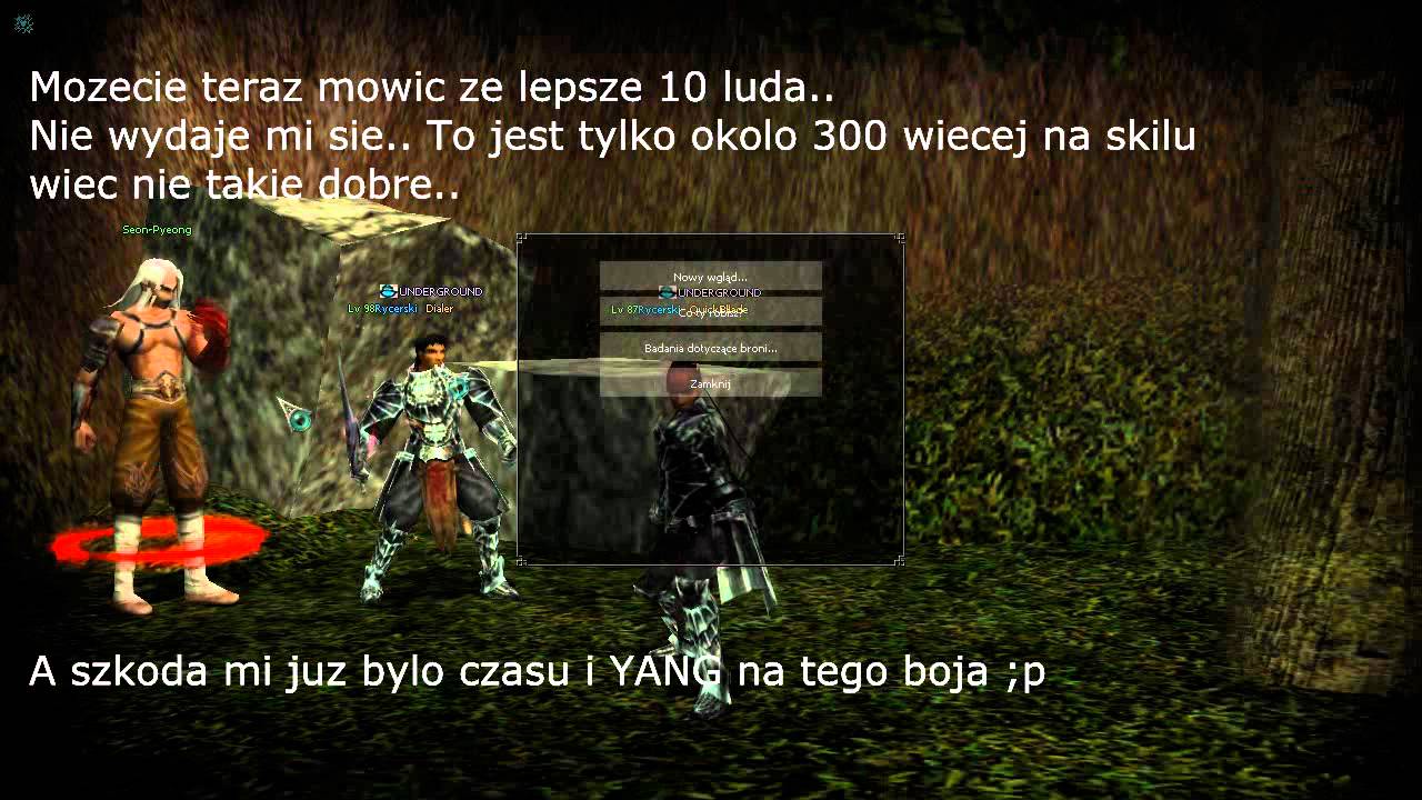 Metin2.PL QuickBllade vs Bojowy Miecz na Miecz Trytona ! :)