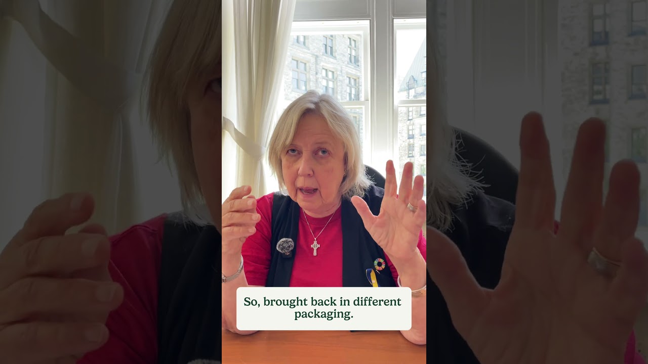 Elizabeth May breaks down Bill C-22