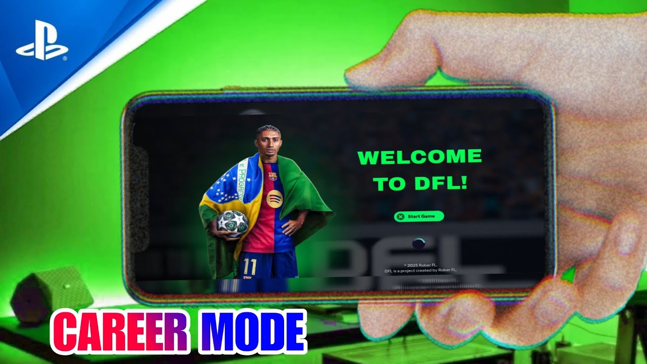 افضل لعبة كرة قدم ✨ DFL 25 V3 ✨ مهنة لاعب - اقوى جرافيك - اوفلاين ولجميع اصدرات الاندرويد