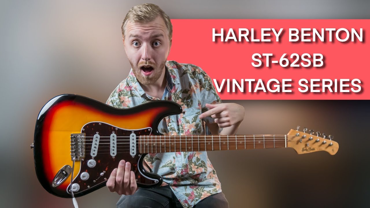 Harley Benton ST-62SB Vintage Series - ResQ Gear Demo