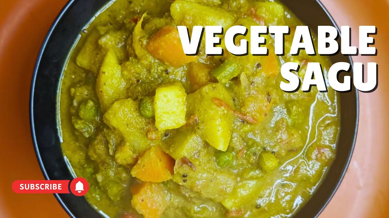 Vegetable Sagu Recipe | Karnataka Style Mixed Veg Curry