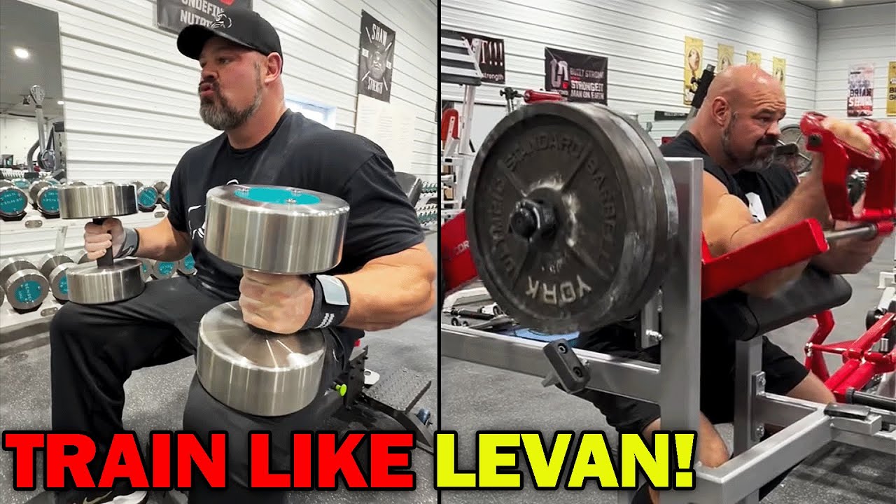 BRIAN SHAW IS TRAINING LIKE LEVAN NOW!!