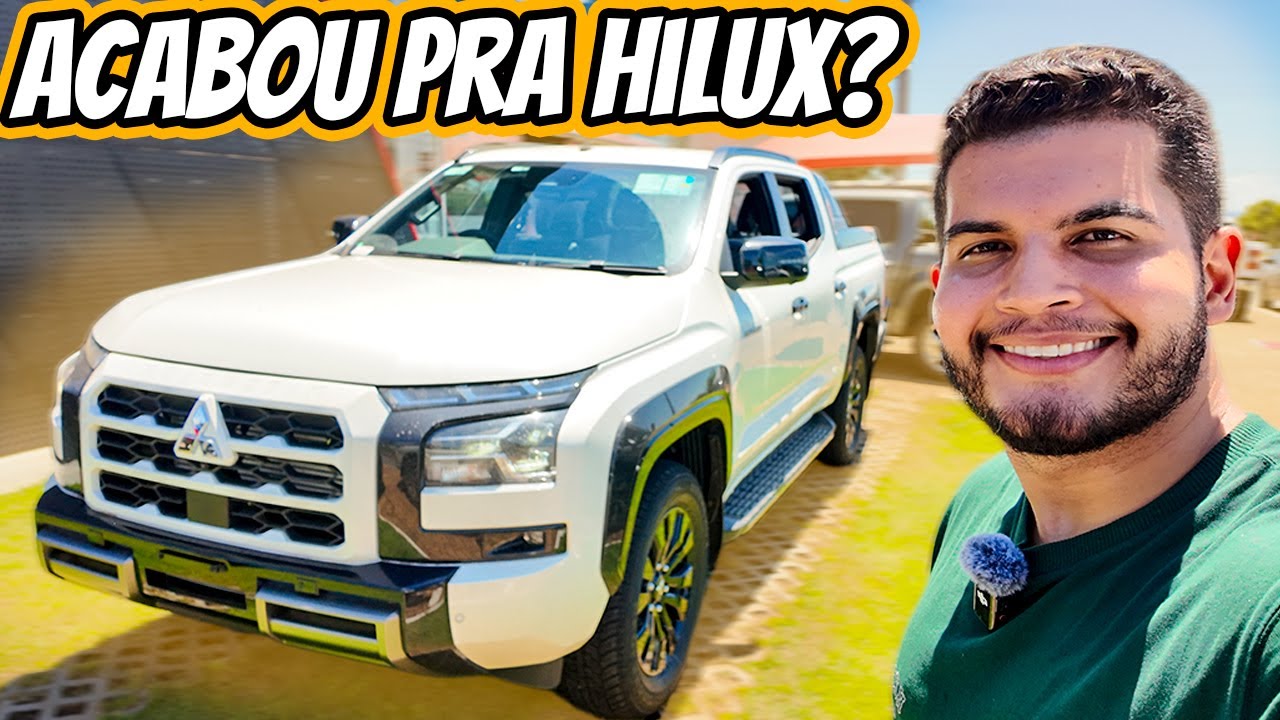 Mitsubishi Triton Katana 2026 - Mais POTENTE, mais EQUIPADA e com mais ESPAÇO INTERNO