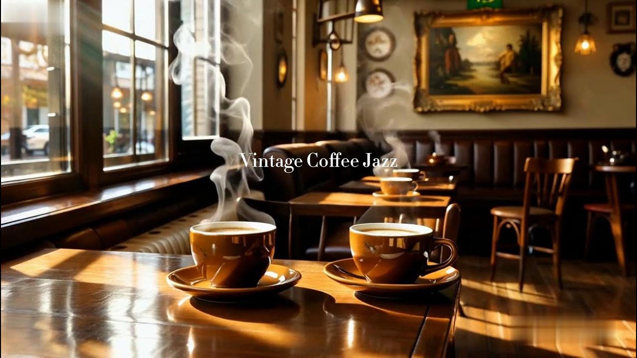Vintage Shanghai Caf&eacute; Jazz | Smooth Morning (1 Hour) for Study, Work, Relax 咖啡爵士 | 轻松早晨音乐适合学习工作放松