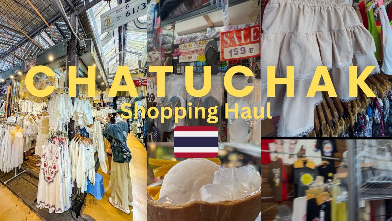 BANGKOK’S Cheapest Shopping 🇹🇭 | CHATUCHAK Weekend Market Shopping Haul 