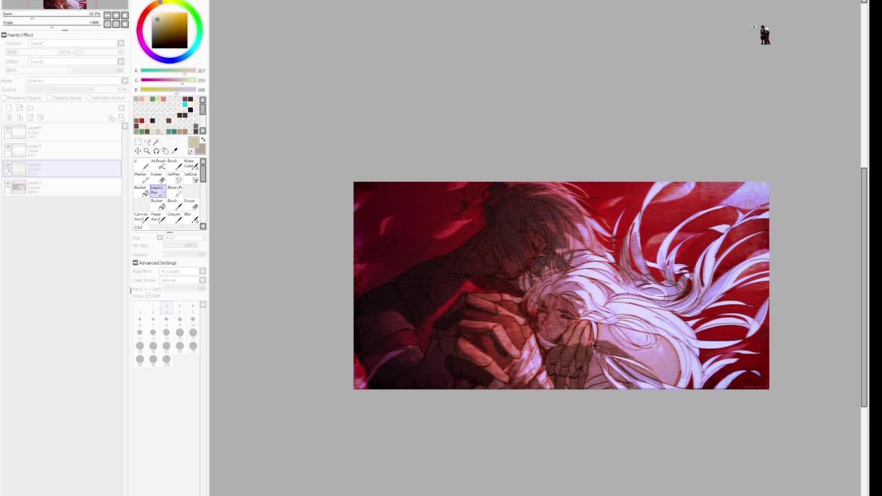 250503 SIGNALIS fanart progress 2